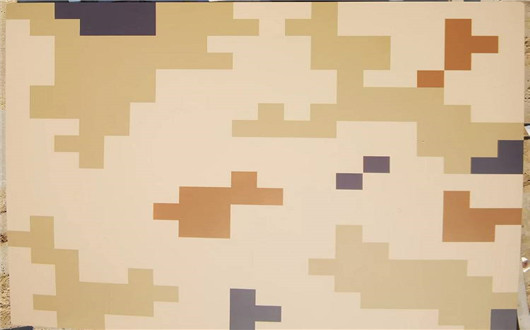 内蒙古荒漠迷彩漆喷涂